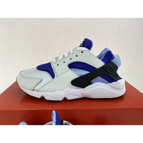 Nike Air Huarache Aluminum Blue Women's Sneakers Shoes - Picture 5 of 12